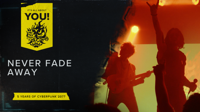 It’s All About You! — Never Fade Away