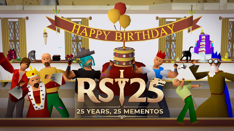 25th Anniversary Event: 25 Years, 25 Mementos | February 18th