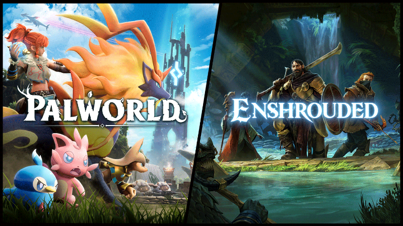 Palworld x Enshrouded bundle available on Steam!