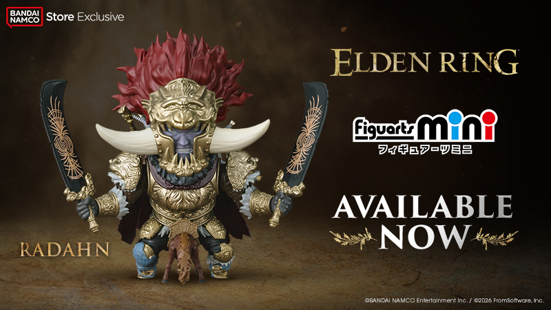 STARSCOURGE RADAHN JOINS THE ELDEN RING FIGUARTS MINI SERIES