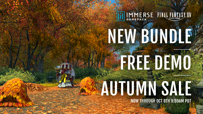 NEW Immerse Spatial Audio + FFXIV Bundle, Free Demo, and Sale until Oct 8th!