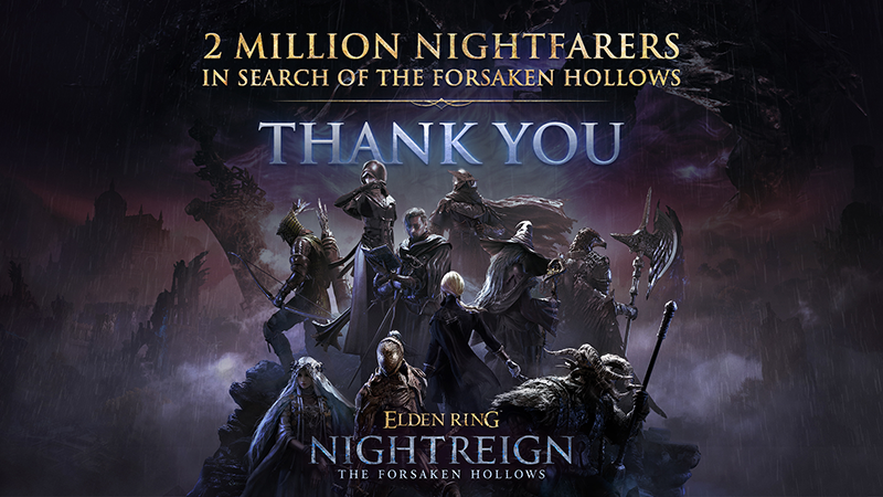 ELDEN RING NIGHTREIGN The Forsaken Hollows - 2 Million Nightfarers