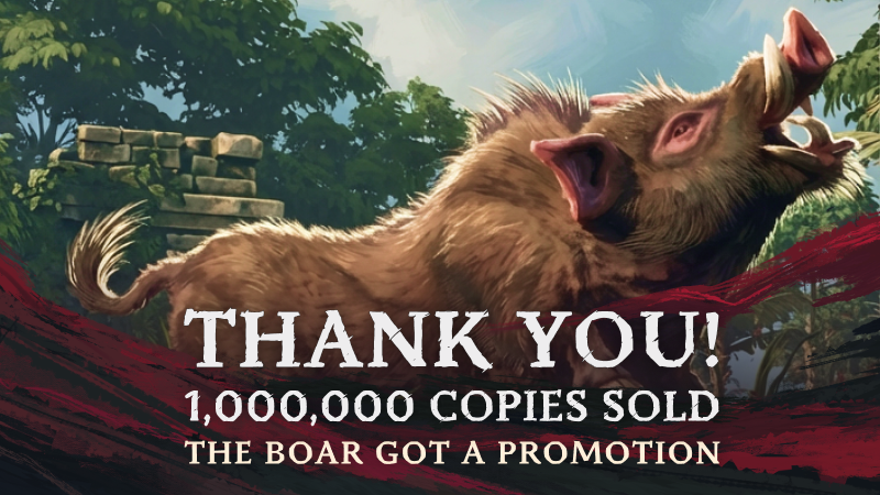 1,000,000 copies sold in 6 days and over 200,000 concurrent players!