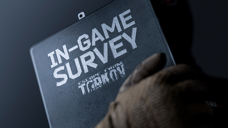 New in-game survey